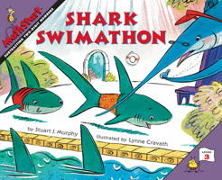 Shark Swimathon (MathStart 3) 0060280301 Book Cover