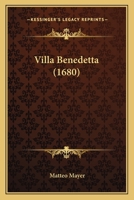 Villa Benedetta (1680) 116628932X Book Cover