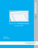 Previsualized Storyboard Sketchbook: Aspect Ratio 1.33:1 0989267520 Book Cover