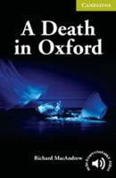 A Death in Oxford Starter/Beginner Book with Audio CD Pack (Cambridge English Readers) 0521704642 Book Cover