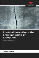 Pre-trial detention - the Brazilian state of exception 6208188415 Book Cover