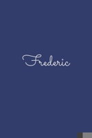 Frederic: notebook with the name on the cover, elegant, discreet, official notebook for notes, dot grid notebook, B083XVDX7N Book Cover