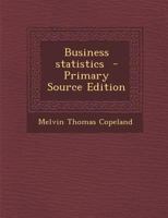 Business statistics 1016695233 Book Cover