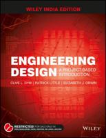 Engineering Design: A Project Based Introduction 8126557168 Book Cover