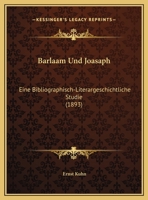 Barlaam Und Joasaph 374114181X Book Cover