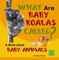 What Are Baby Koalas Called?: A Book About Baby Animals (First Facts) 0736867554 Book Cover