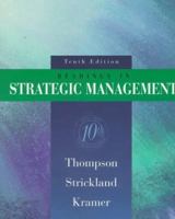 Readings in strategic management 0256241465 Book Cover