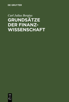 Grunds�tze Der Finanzwissenschaft 1144447453 Book Cover