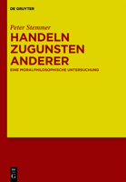 Handeln Zugunsten Anderer 3110169665 Book Cover