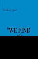 "We Find the Defendant" 0738826405 Book Cover