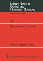 Abstract Systems Theory (Lecture Notes in Computer Science) 3540505296 Book Cover