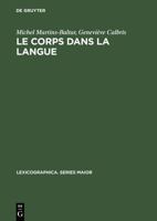 Le Corps dans la Langue 3484309806 Book Cover