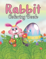 Rabbit Coloring Book: Stress Relieving Bunny Activity and Coloring Book Gifts for Girls, Boys, Men, and Women - Funny Gifts for Bunny Lovers B08X5WCV2G Book Cover