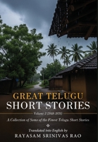Great Telugu Short Stories Volume 2 (1948-1970) - A Collection of Some of the Finest Telugu Short Stories 9349883422 Book Cover