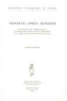 Siewerth 'Apres' Siewerth: Le Lien Ideal de L'Amour Dans le Thomisme Speculatif de Gustav Siewerth Et la Visee D'Un Realisme Transcendantal 9042905689 Book Cover