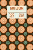 Notebook 100 Sheets College Ruled: 100 Page College Ruled Notebook For Note taking Or Doodling In Class 1089625111 Book Cover