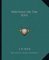 Writings On The Soul 1162810041 Book Cover