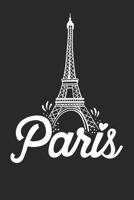 Notebook Journal: Paris Eiffel Tower 6x9 Dot Grid 120 Pages 1674490569 Book Cover