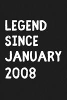 Legend Since January 1960 - Notebook Journal Birthday Gift: Lined Notebook / Journal Gift, 120 Pages, 6x9, Soft Cover, Matte Finish, LegendBirthday Gifts 1660883814 Book Cover