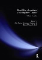 World Encyclopedia of Contemporary Theatre: Volume 3: Africa 0415227461 Book Cover