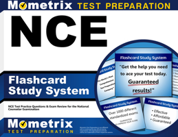 NCE Flashcard Study System: NCE Test Practice Questions & Exam Review for the National Counselor Examination 1610722329 Book Cover