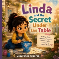 Linda and the Secret Under the Table: A Heartwarming Story About Honesty, Courage, Telling the Truth, Making Mistakes, Emotional Growth, Friendship, and Building Confidence for Children Ages 4–8 B0H85P2QYZ Book Cover