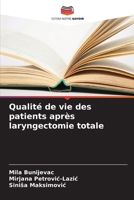 Qualité de vie des patients après laryngectomie totale (French Edition) 620773887X Book Cover