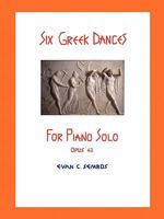 Six Greek Dances for Piano Solo 0557545749 Book Cover