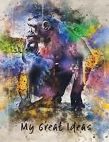 My Great Ideas: Chimpanzee 8.5x11 1724283200 Book Cover