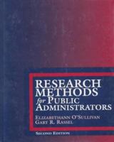 Research Methods for Public Administrators 0801311721 Book Cover