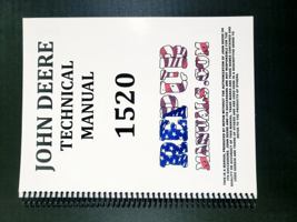 John Deere 1520 Tractor Technical Service Repair Manual 1649270674 Book Cover