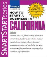 How to Start a Business in California (Smartstart Series (Entrepreneur Press).) 1599180685 Book Cover