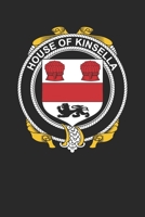House of Kinsella: Kinsella Coat of Arms and Family Crest Notebook Journal (6 x 9 - 100 pages) 1081437154 Book Cover