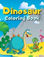 Dinosaur Coloring Book: Children's Inspirational Coloring Book With Mythical Creatures. B09SP5XKLS Book Cover