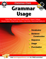 Common Core: Grammar Usage 1622234685 Book Cover