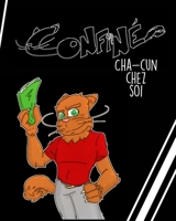 Confiné: cha-cun chez soi (French Edition) 1714871282 Book Cover