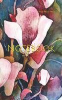 Notebook: Water color painting magnolia flowers tree trees watercolor paint art artwork artist 1796719315 Book Cover