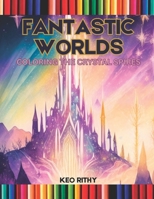 Fantastic Worlds: Coloring the Crystal Spires B0C7SRBMV5 Book Cover