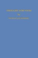 Thought for Food: A Study of the Development of the Food Division, Marks & Spencer 0900379359 Book Cover
