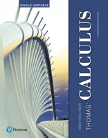 Thomas' Calculus, Single Variable, Part I: Chapters 1-11 032122633X Book Cover