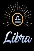 Libra Star Sign Notebook: Astrology Journal Diary and Notebook 1697037321 Book Cover