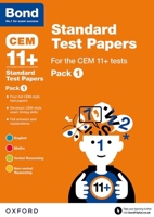 Bond 11+: Cem: Standard Test Paperspack 1 0192742183 Book Cover