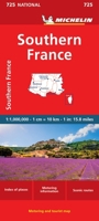 Michelin Map France, South 725 (Maps/Country 2067171216 Book Cover