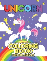 Unicorn Coloring Book for Kids Ages 4-8: Cute Princess Unicorns Gifts for Girls Kids on Birthday or for have fun 1695534891 Book Cover