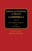 Everyone and Everything in Trollope 0765613204 Book Cover