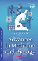 Advances in Medicine and Biology 1536189219 Book Cover