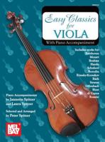 Easy Classics for Viola: With Piano Accompaniment 0786660139 Book Cover