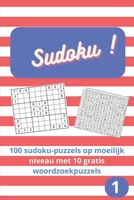 Sudoku !: HARD NIVEAU B0C91GYYDR Book Cover