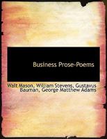 Business Prose Poems 101039455X Book Cover