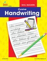 Cursive Handwriting (Handwriting Skill Builders) 0867349204 Book Cover